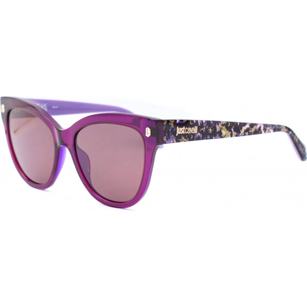 Violette Cat-Eye-Sonnenbrille