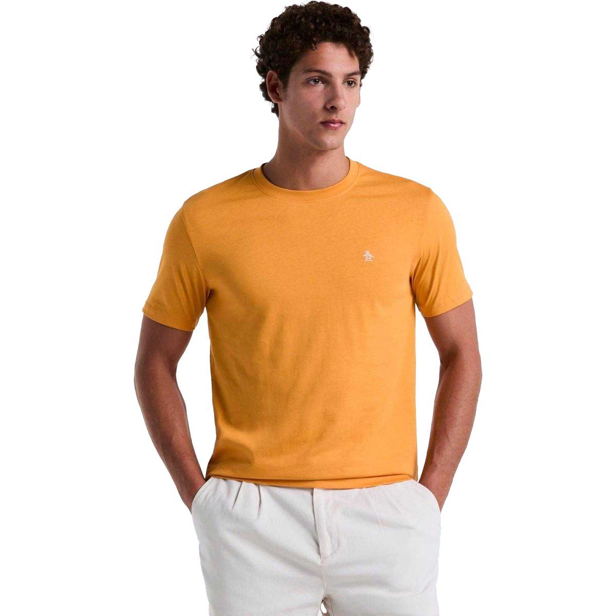 Klassisches Bio-Baumwoll T-Shirt mit Rundhalsausschnitt