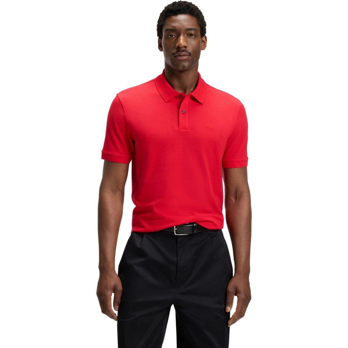 Klassisch geschnittenes Kurzarm-Poloshirt