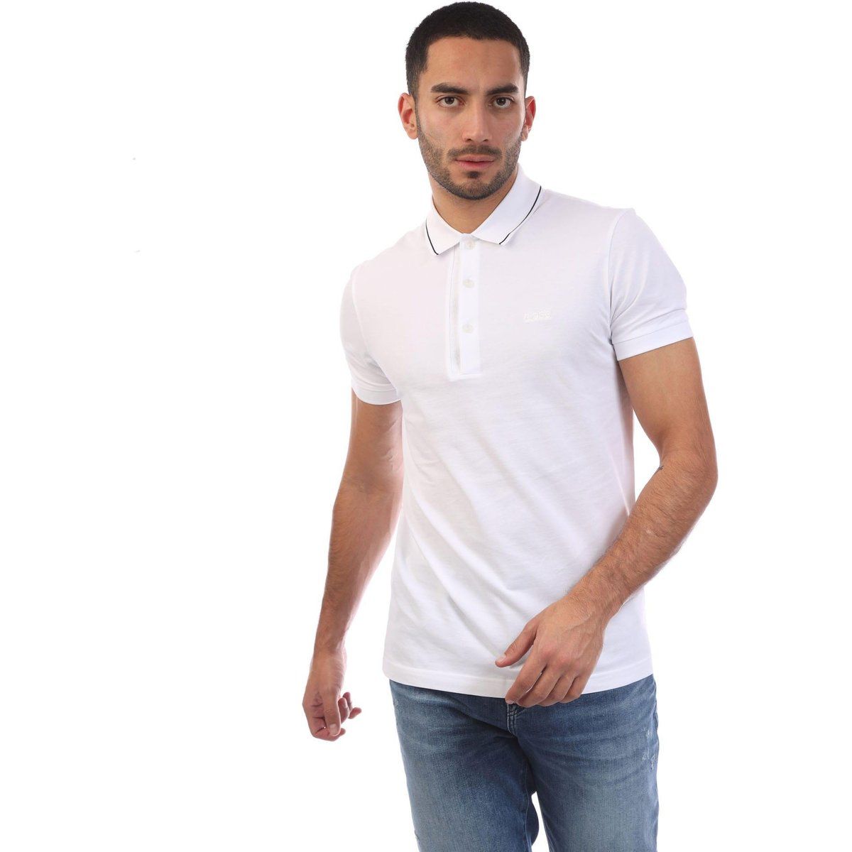 Herren-Poloshirt mit schmaler Passform