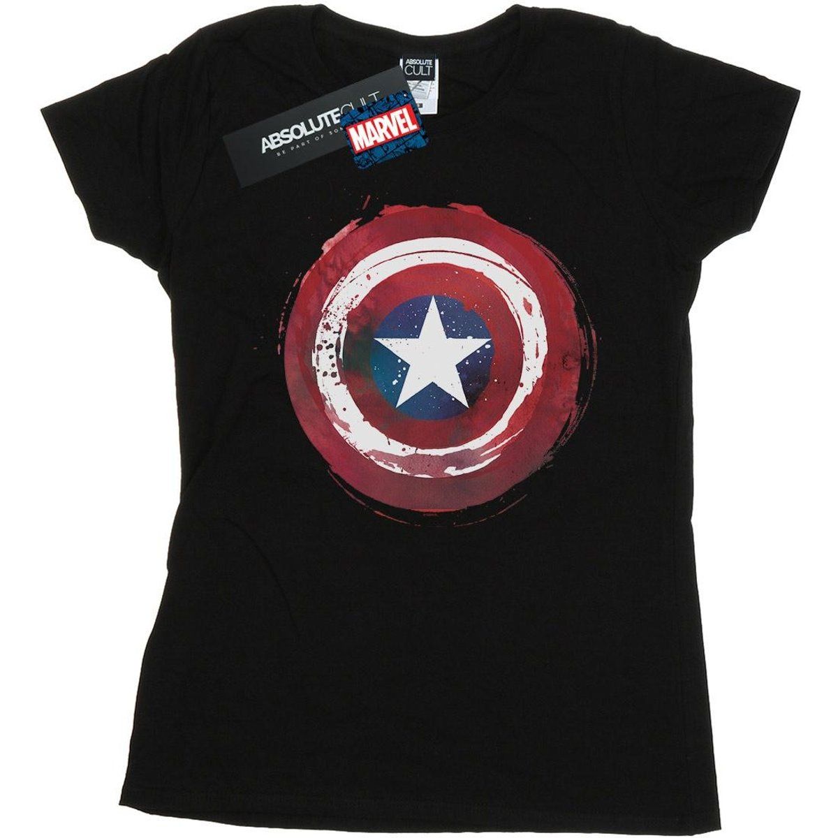 Captain America Schild Grafik T-Shirt