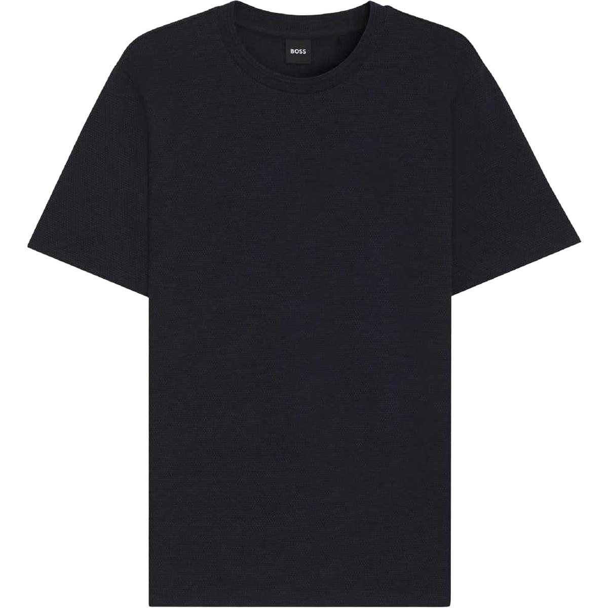 Jacquard Strick Regular Fit T-Shirt