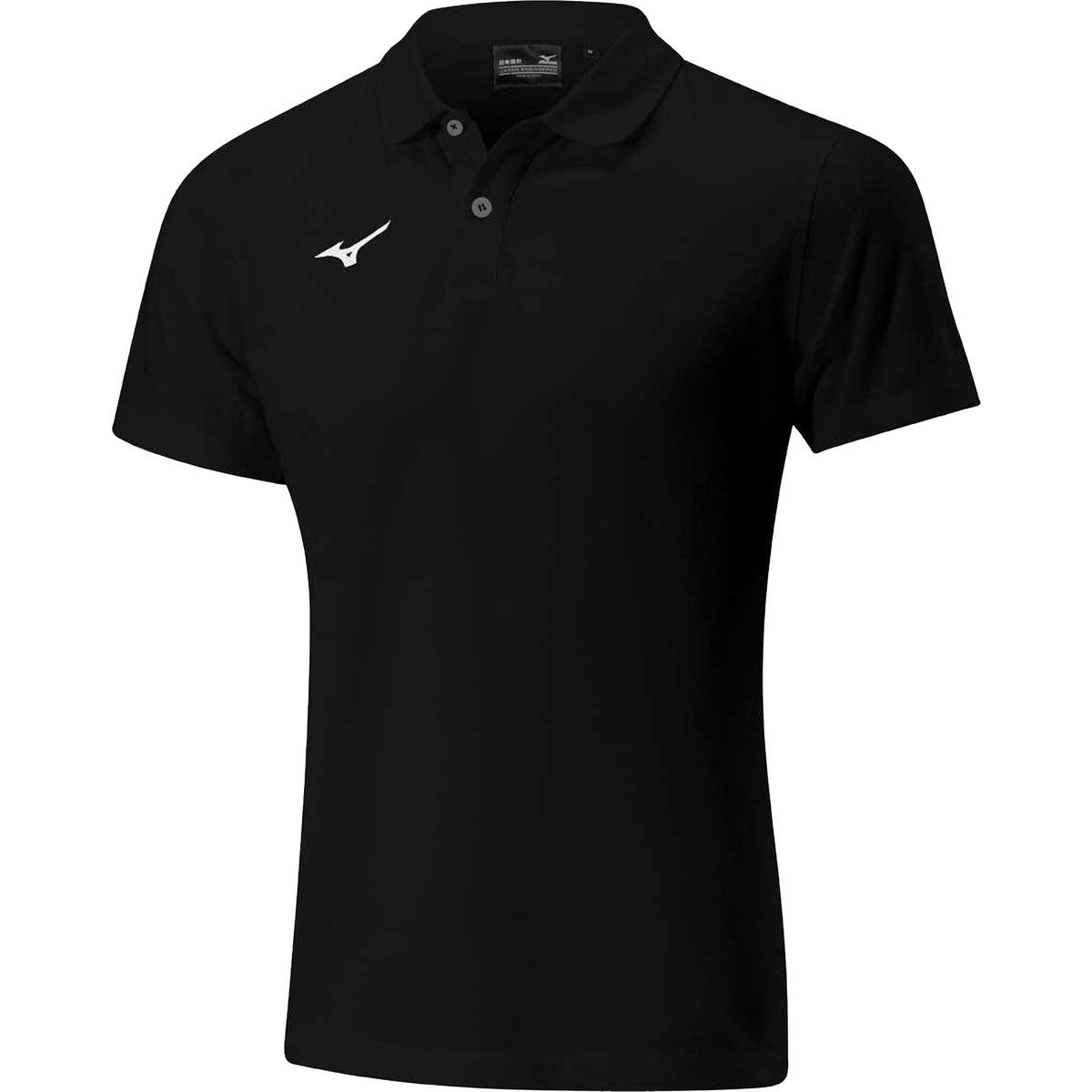 Herren Poloshirt einfarbig Schwarz