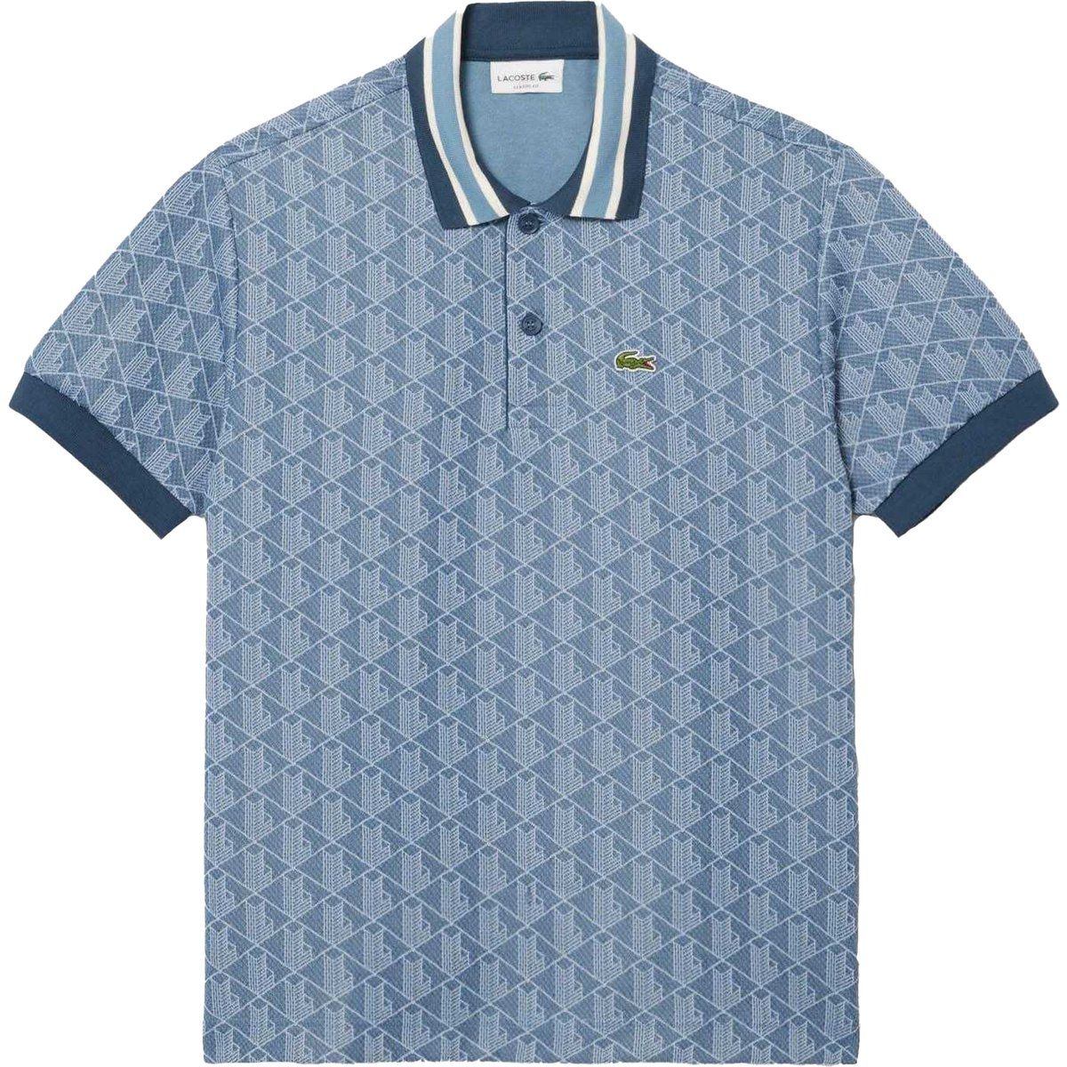 Klassisches Jacquard-Polohemd