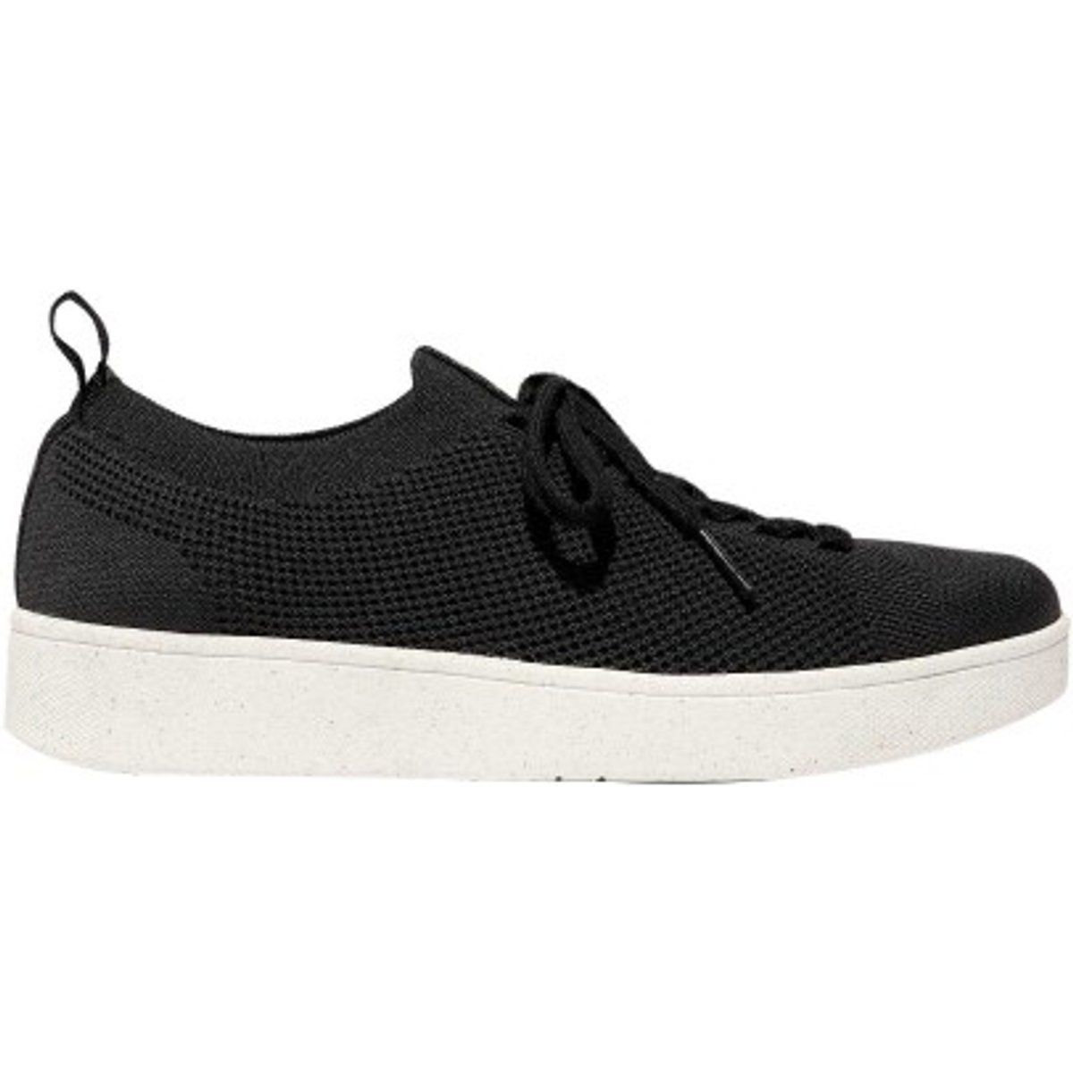 Damen Strick Sneaker mit Schnürung