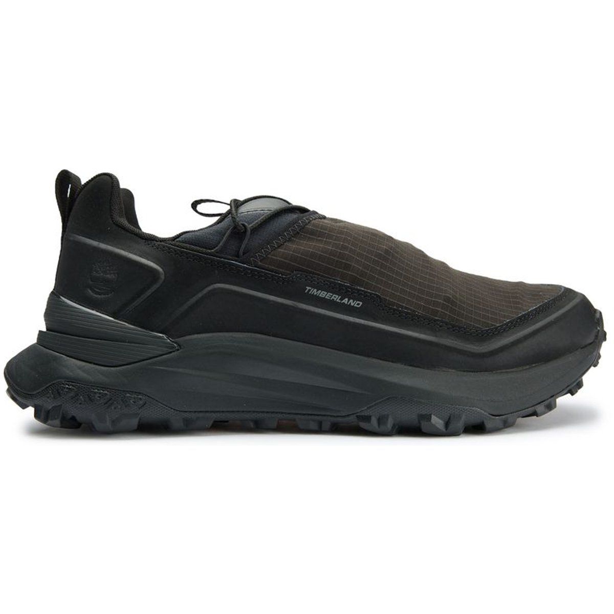 Schwarze wasserdichte Slip-On Sneakers