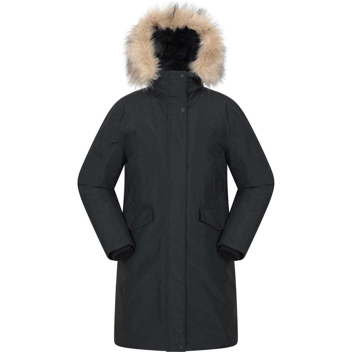 Mountain Warehouse - "Marlow Extreme" Parka für Damen, Wasserfest, Daunen (Schwarz)