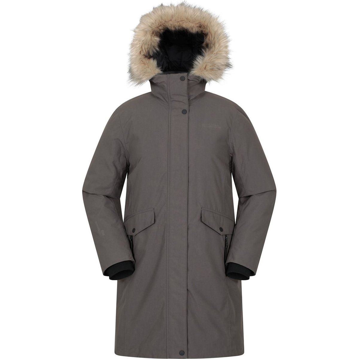 Mountain Warehouse - "Marlow Extreme" Parka für Damen, Wasserfest, Daunen (Grau)
