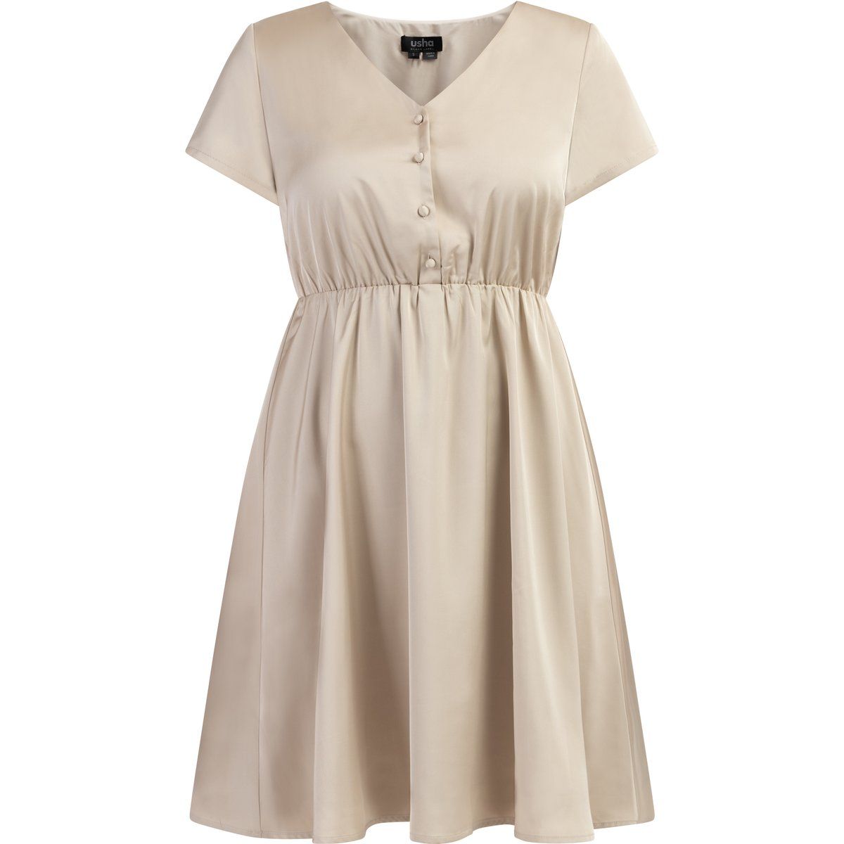 usha Midikleid Damen Beige