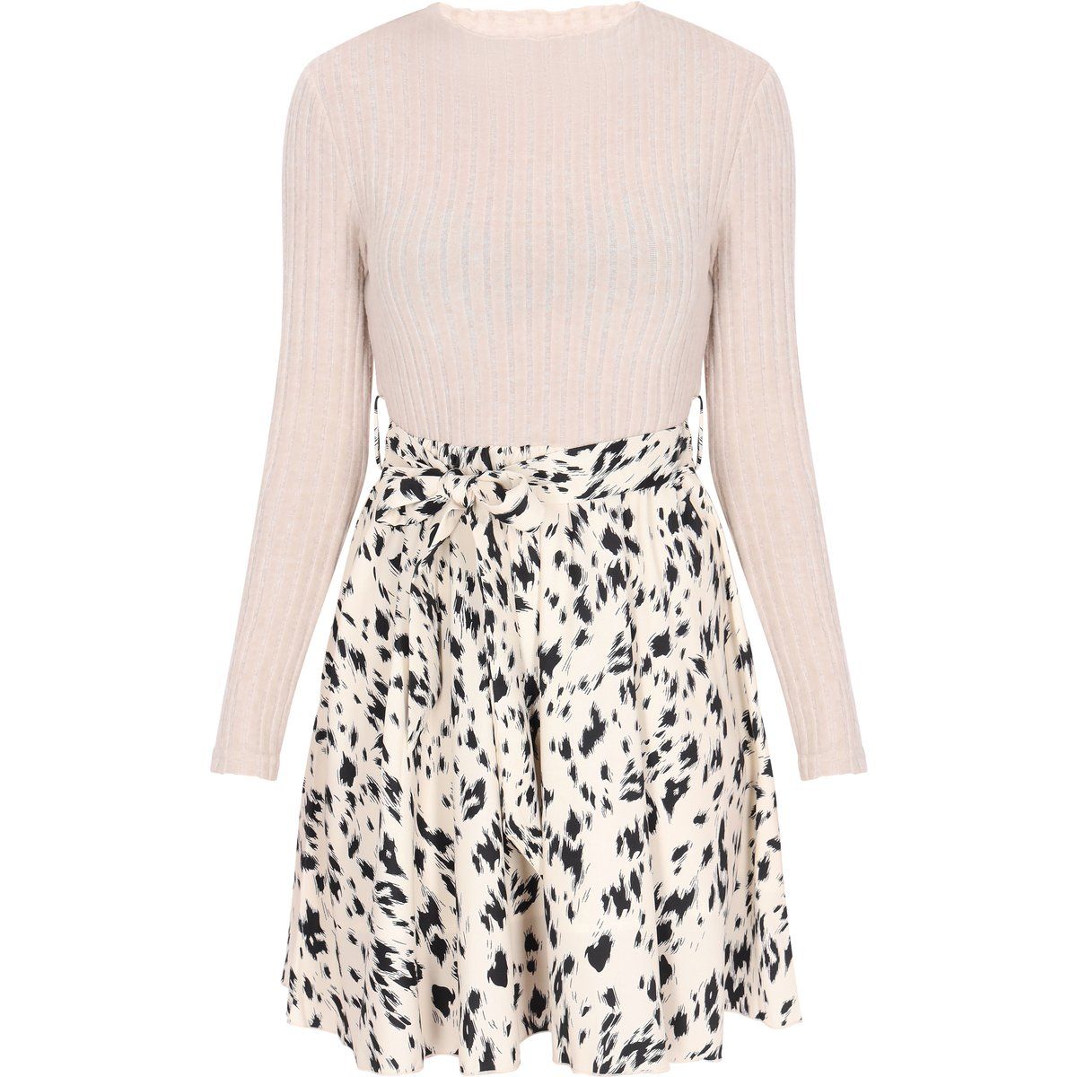 Faina Kleid Frauen Beige