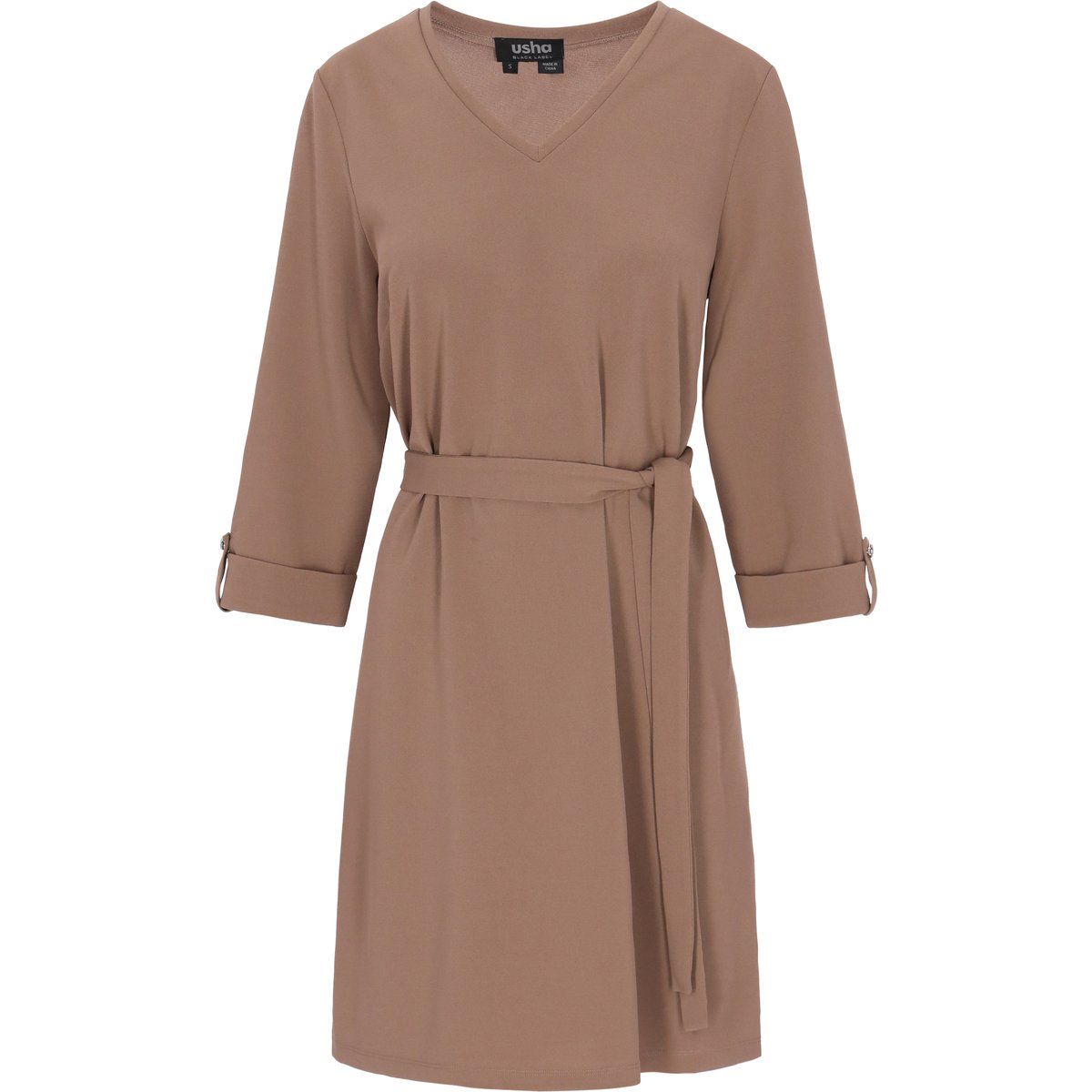 usha Kleid Frauen Beige