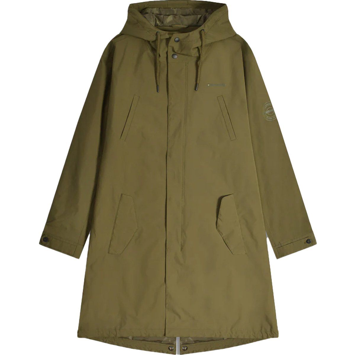 Lambretta - Parka für Herren, Wasserfest, Ripstop-Gewebe (Khakigrün)