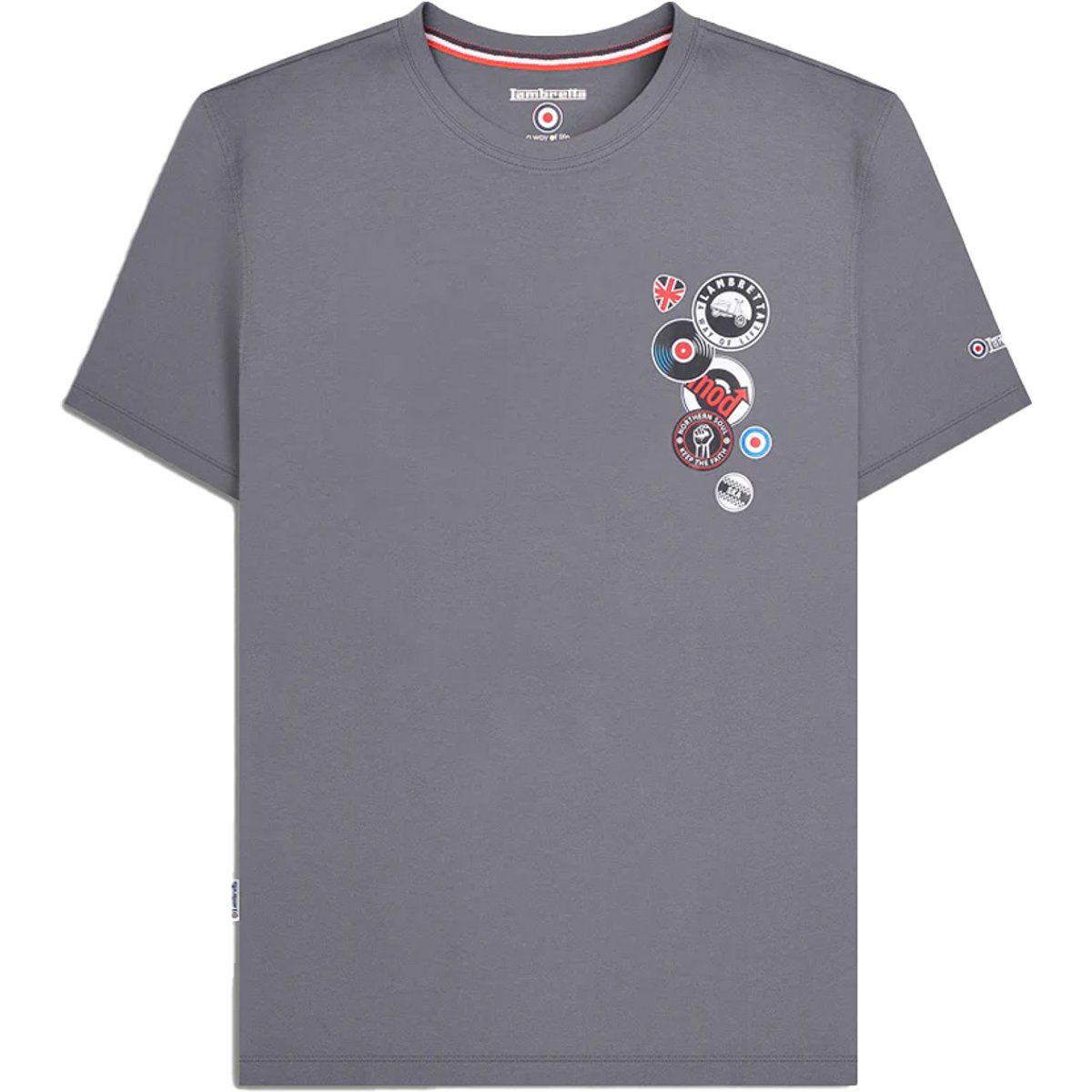 Grafik-T-Shirt im Mod-Stil