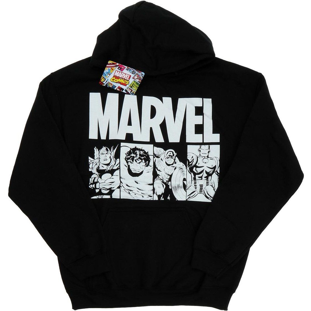 Marvel - Kapuzenpullover für Herren (Schwarz)