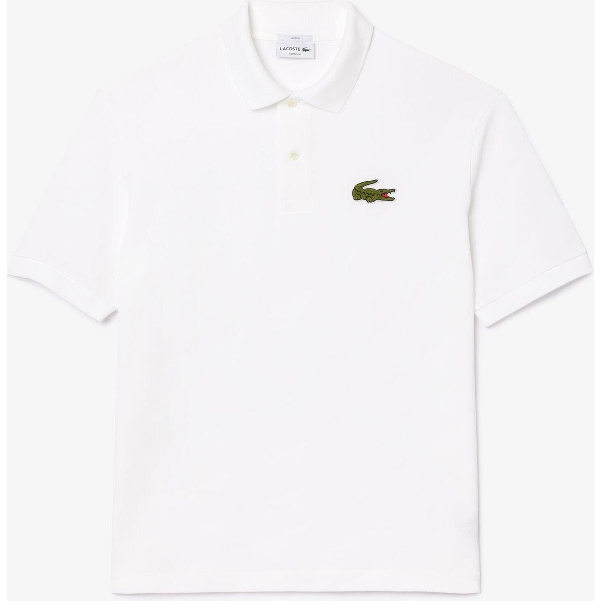 Klassisches Piqué-Poloshirt Lockere Passform