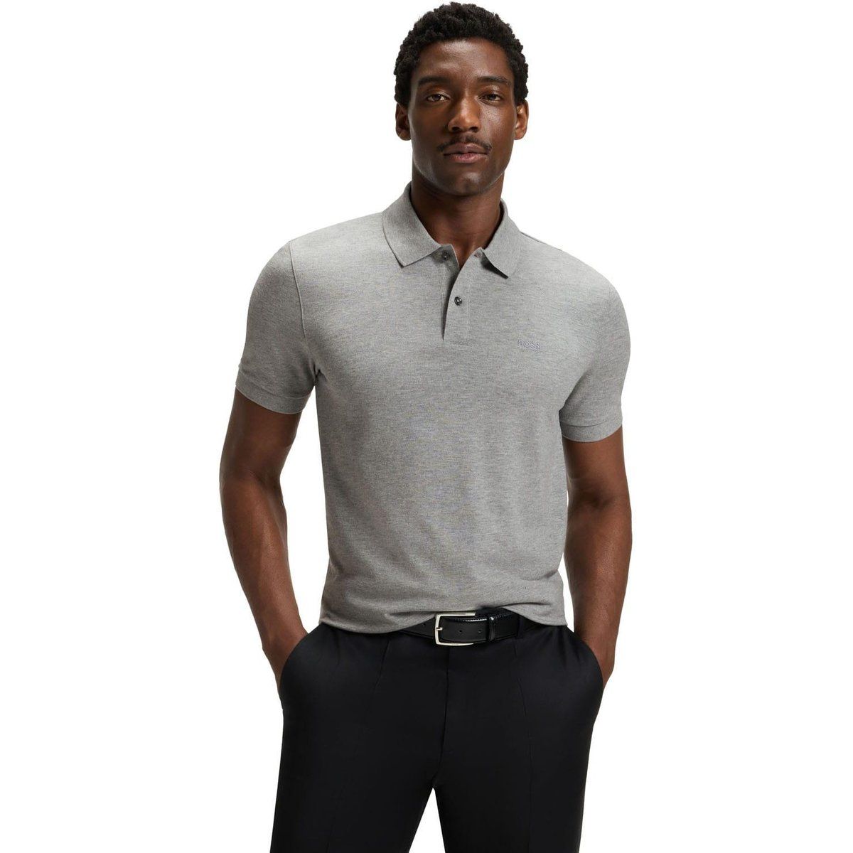 Herren Regular Fit Baumwoll-Poloshirt