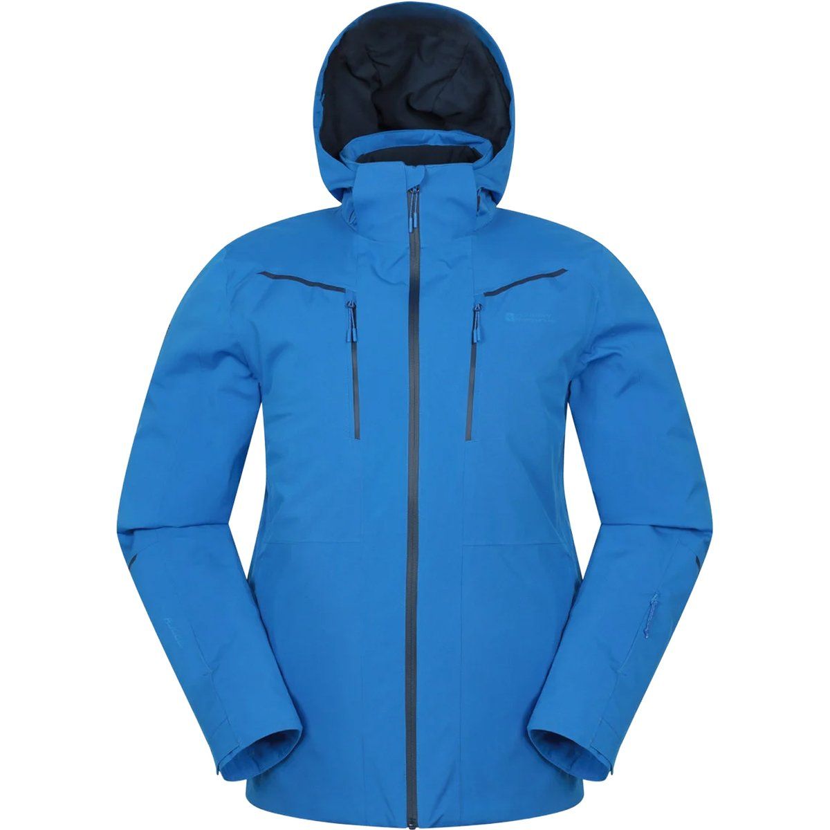 Mountain Warehouse - "Neptune" Skijacke für Herren, Wasserfest, Wattiert (Blau)