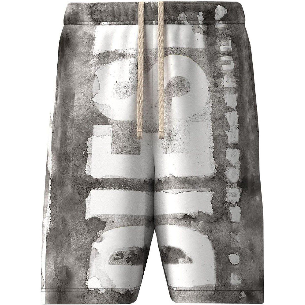 Herren Lounge Shorts mit Grafikprint