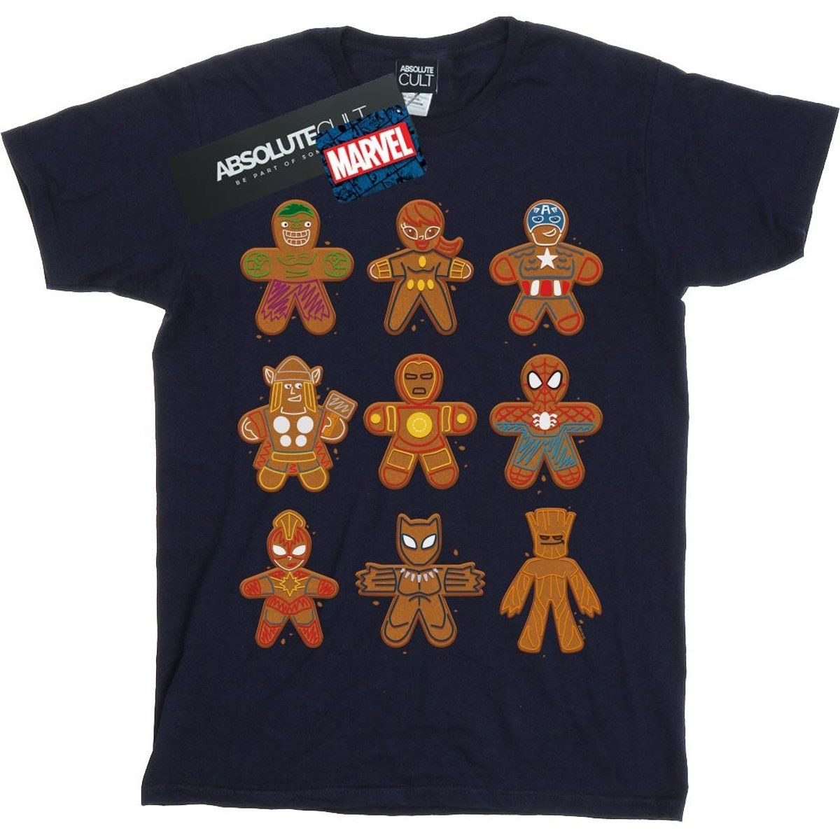 Marvel - "Avengers" T-Shirt für Herren (Marineblau)