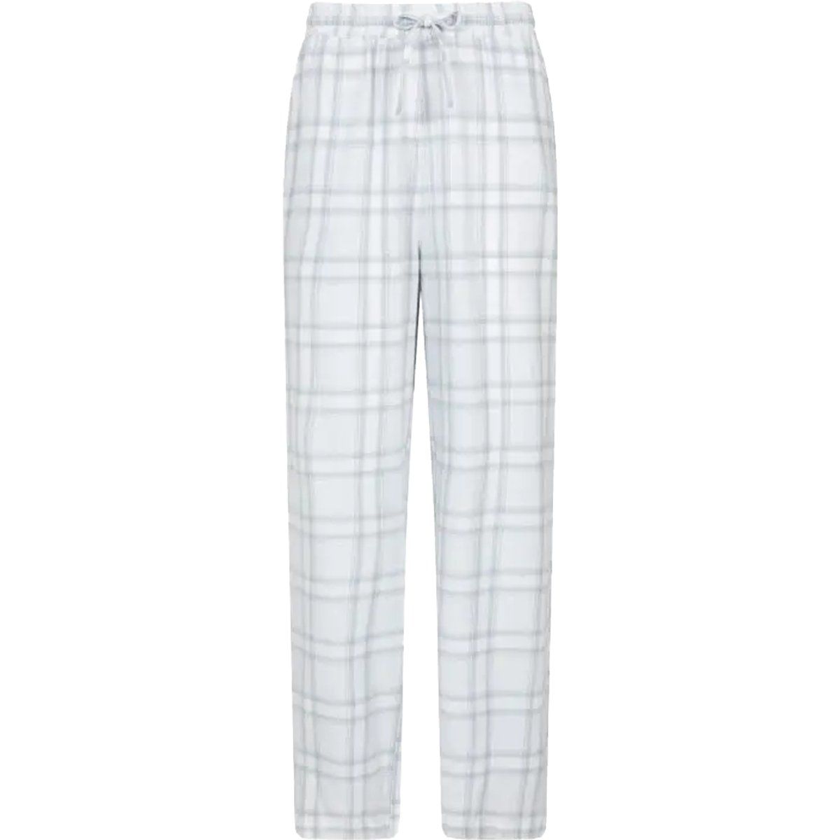 Karierte Flanell-Loungehose aus Baumwolle