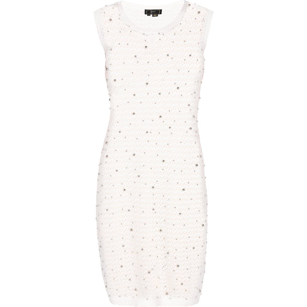 Faina Kleid Frauen cremefarben