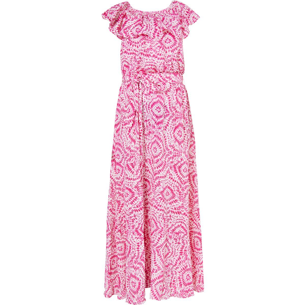 IZIA Maxikleid mit Print Damen Rosa