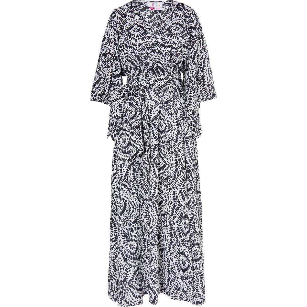 IZIA Maxikleid mit Print Damen schwarz