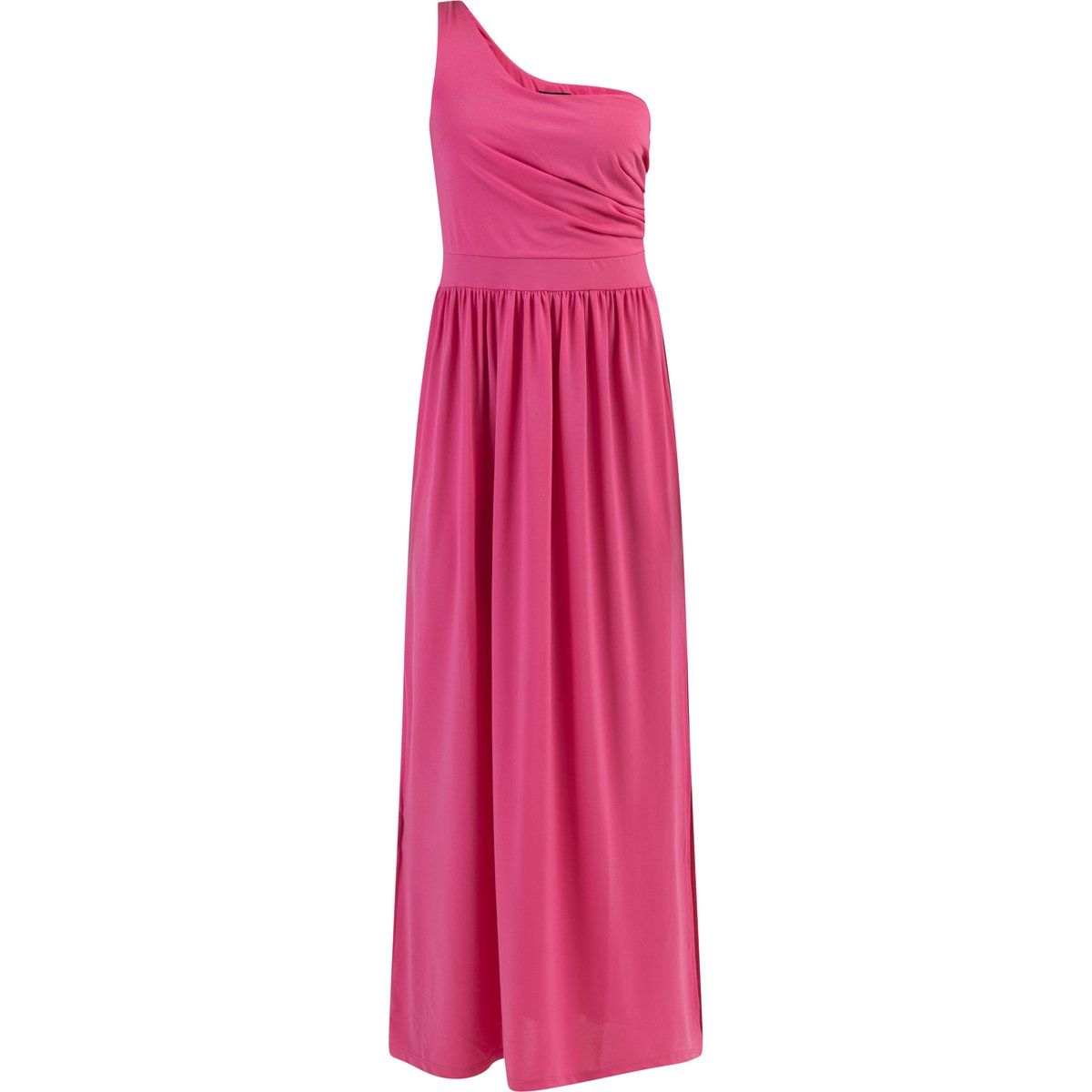 One-Shoulder Maxikleid mit Schlitz