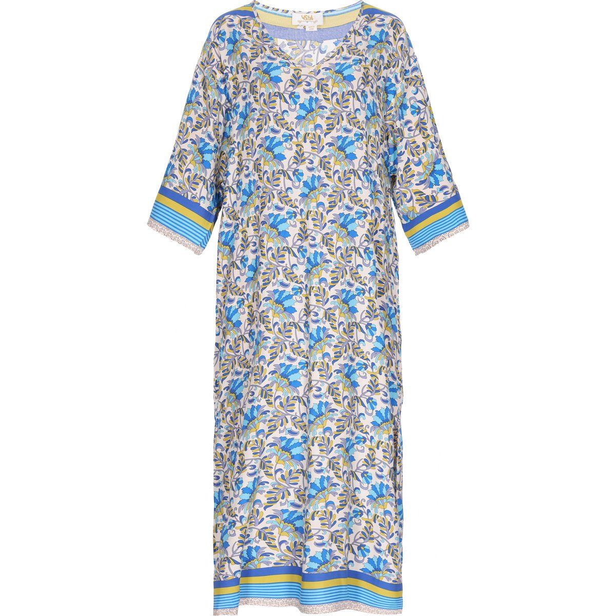 usha Kleid Frauen blau mehrfarbig
