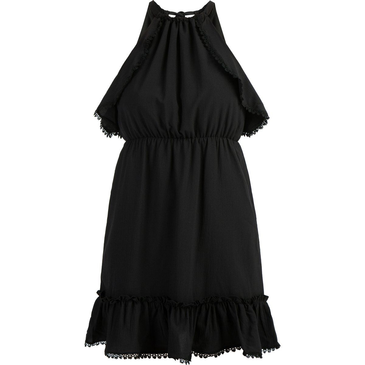 Faina Minikleid Damen schwarz