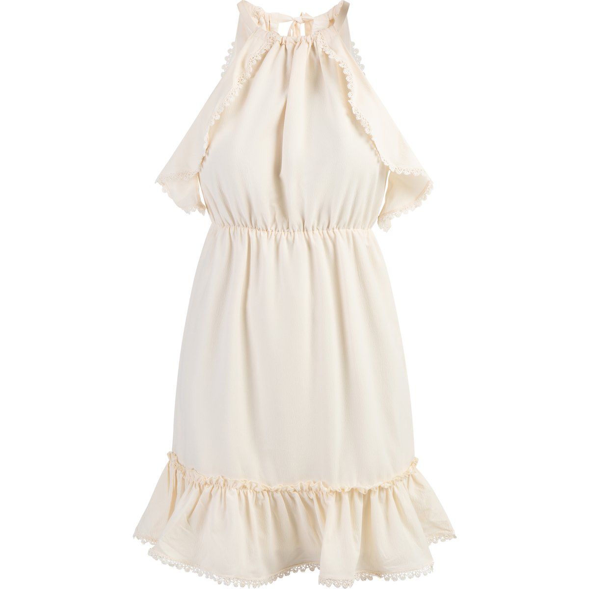 Faina Minikleid Damen Creme