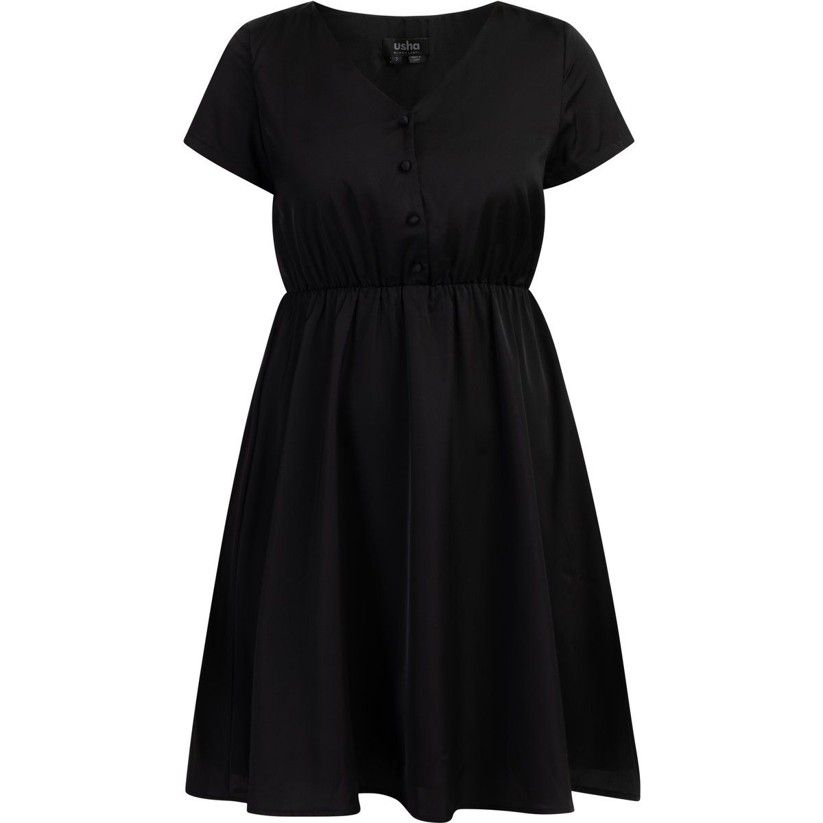 usha Midikleid Damen schwarz