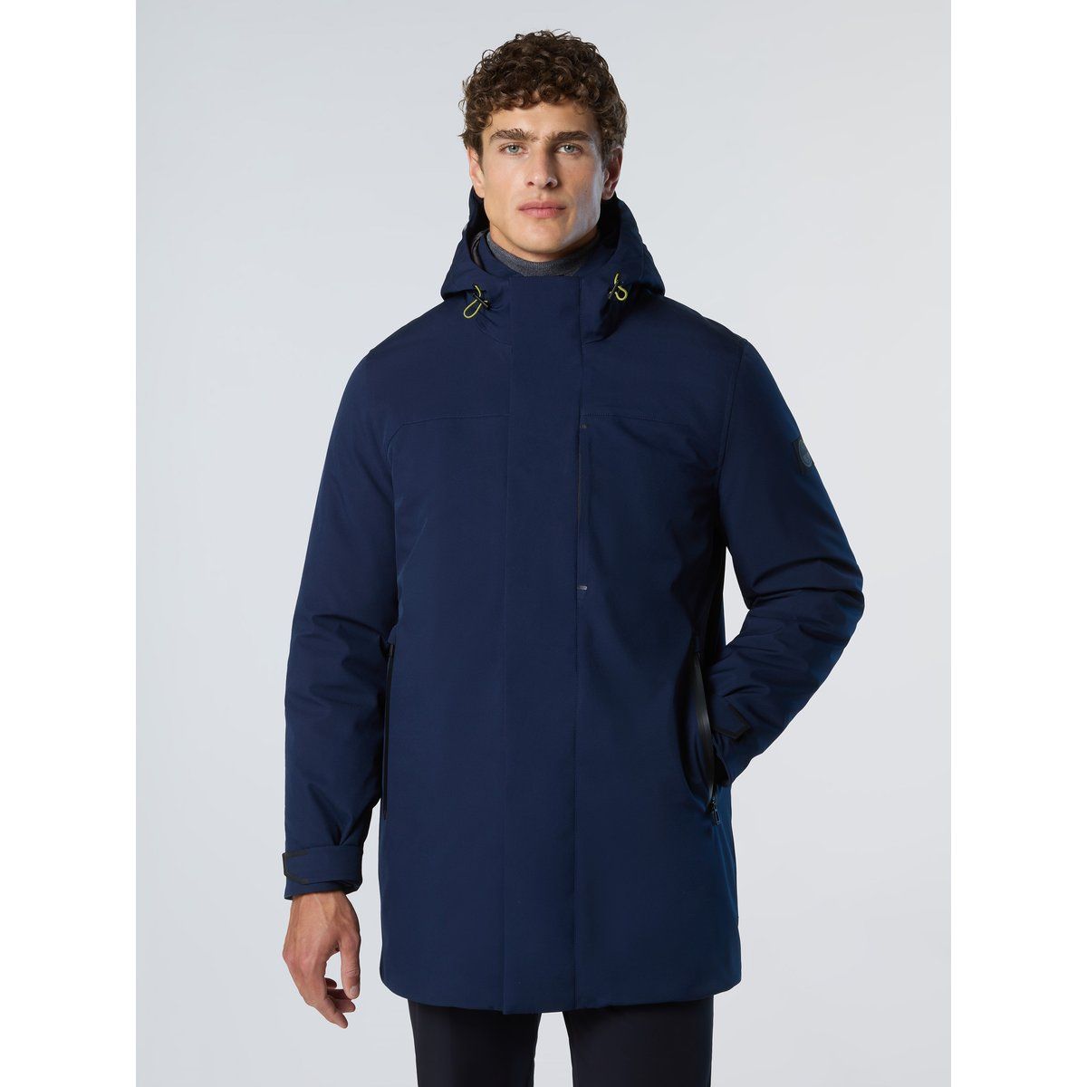 Herren Recycelter Softshell Parka Jacke