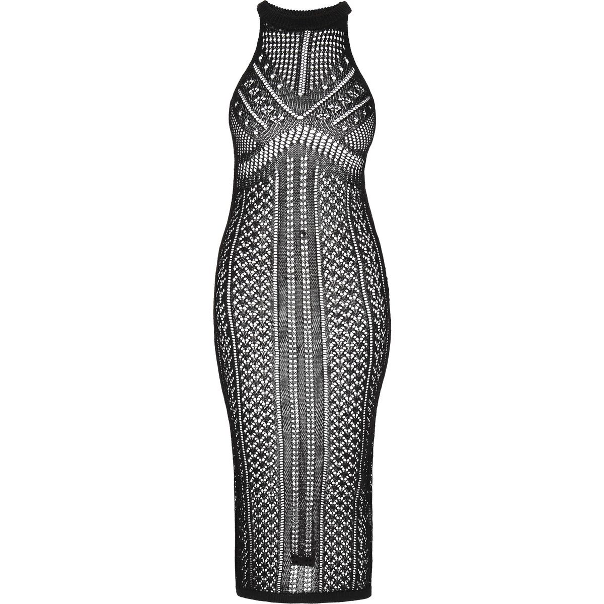 IZIA Kleid Frauen Schwarz