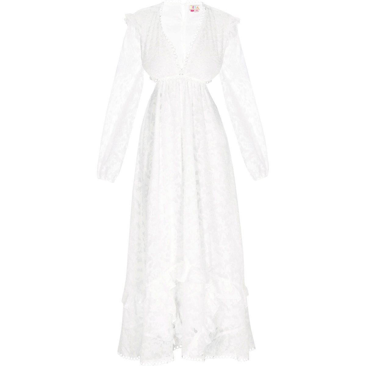 IZIA Kleid Frauen Weiß