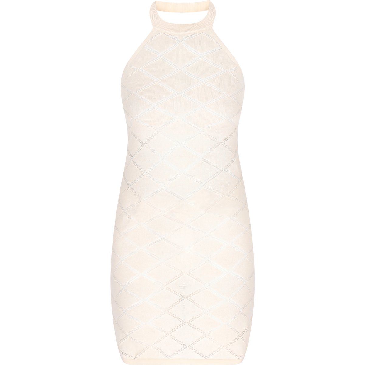 IZIA Kleid Frauen Creme