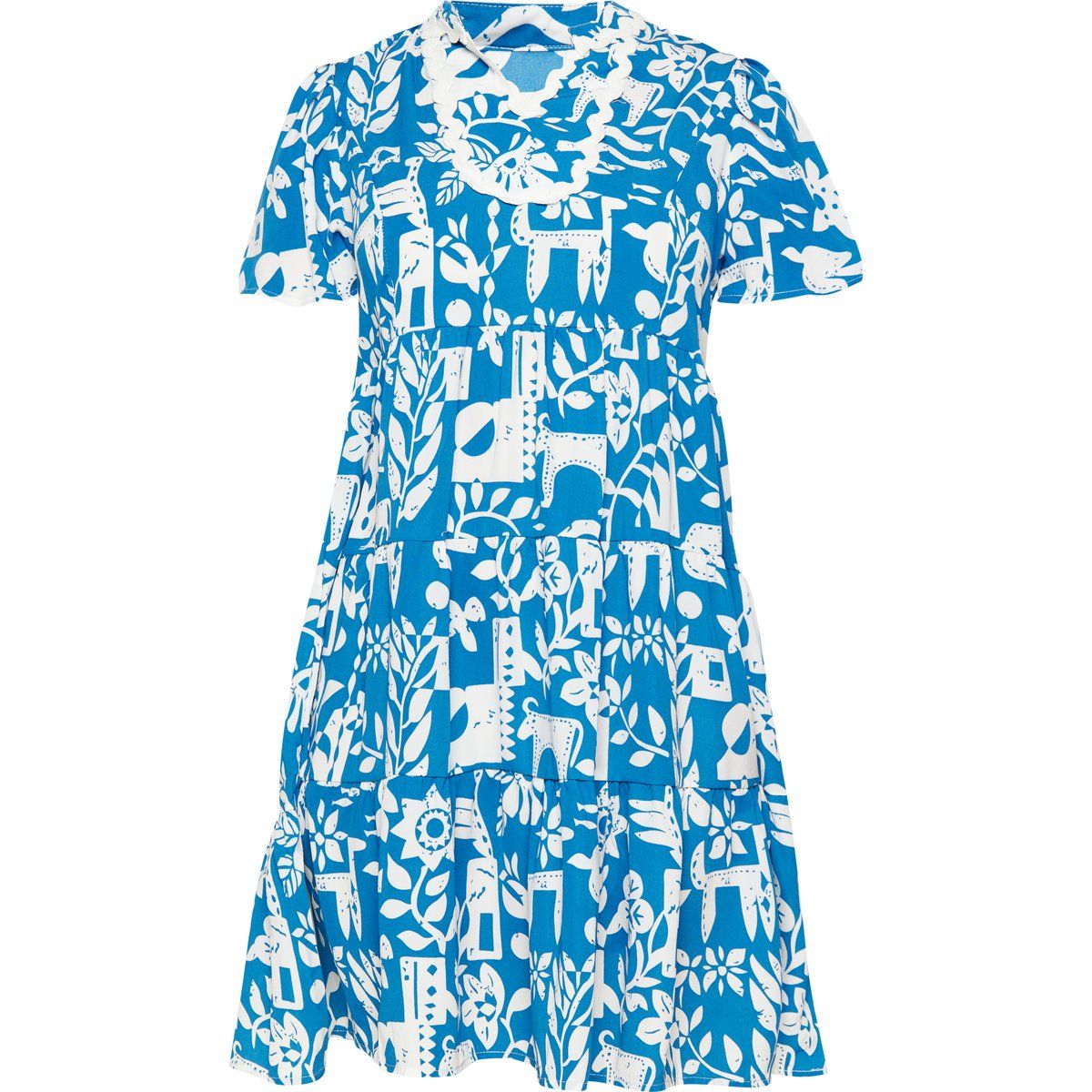 usha Kleid Frauen Blau