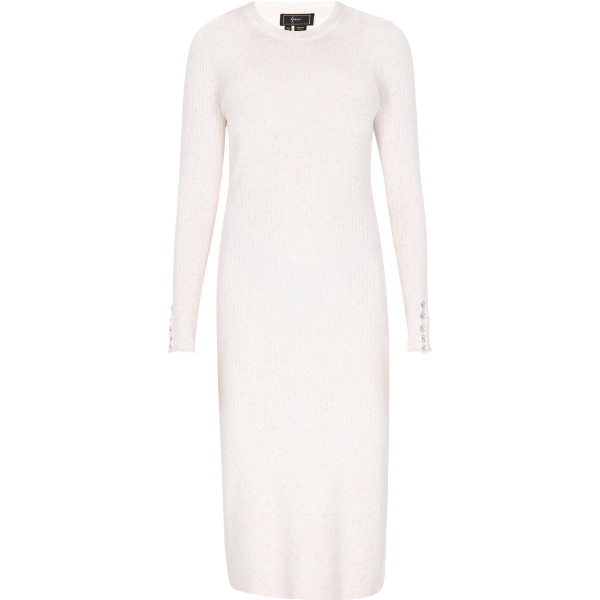Faina Kleid Frauen cremefarben