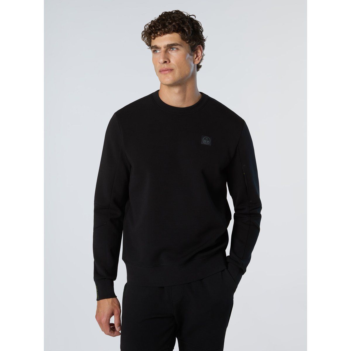 Scuba Strick Rundhals Sweatshirt