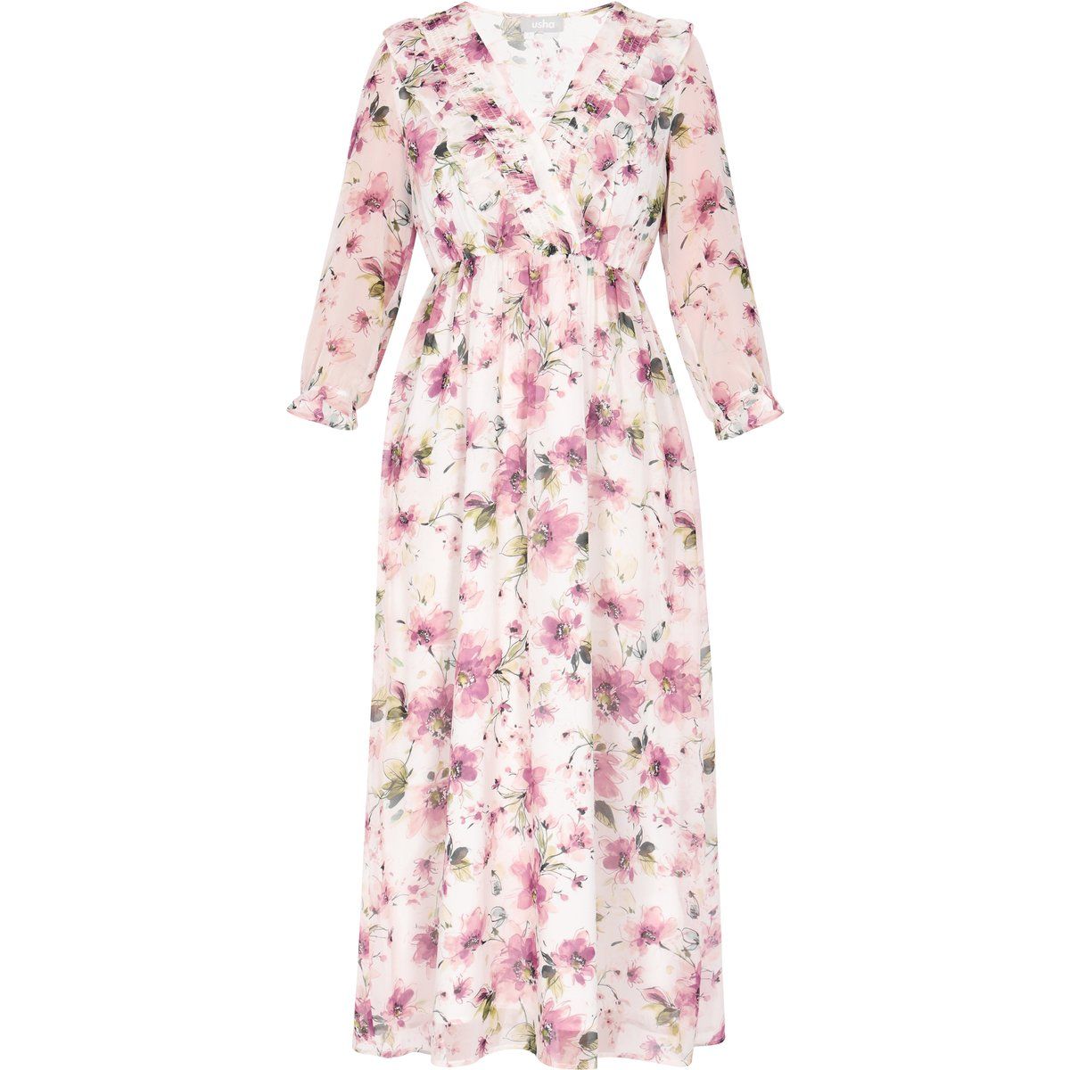 usha Kleid Frauen rosa mehrfarbig