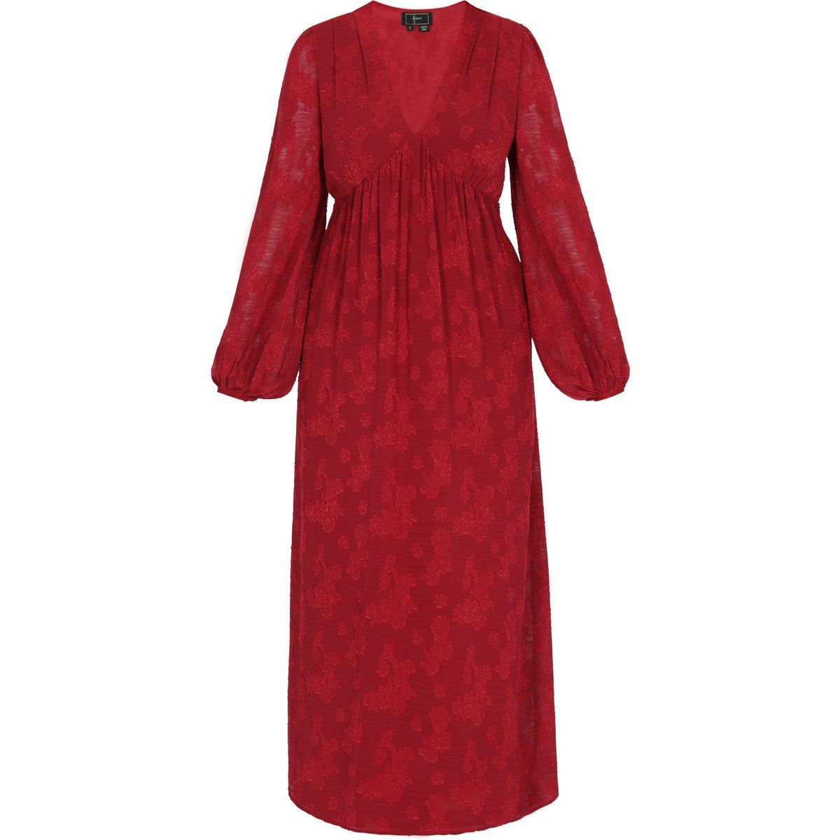 Faina Kleid Frauen Burgund