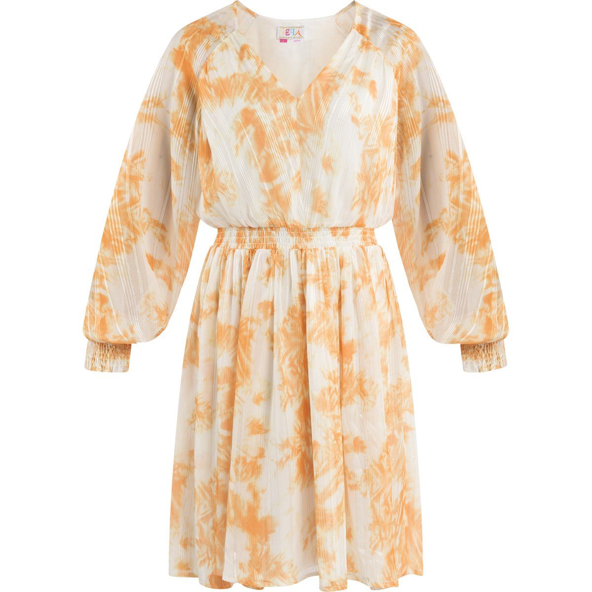 IZIA Midikleid Damen orange