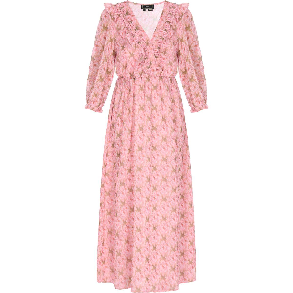 Faina Kleid Frauen rosa mehrfarbig