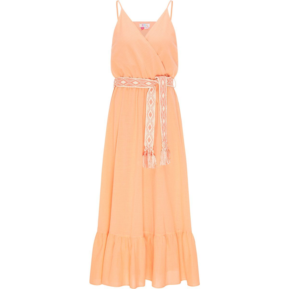 IZIA Maxikleid Damen orange