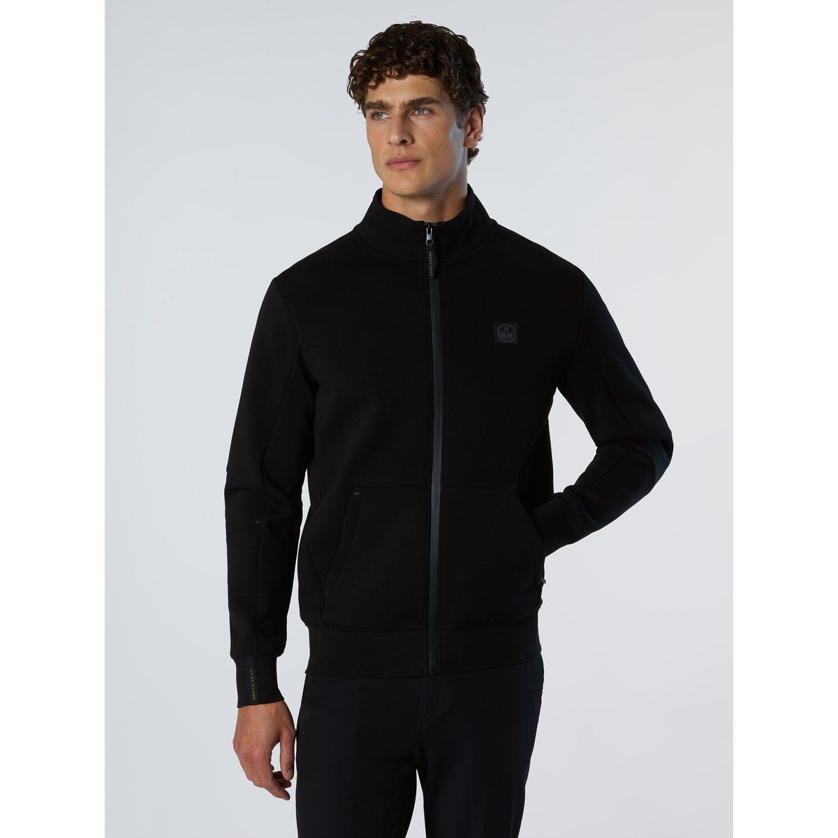 Herren Scuba Strickjacke mit Reißverschluss