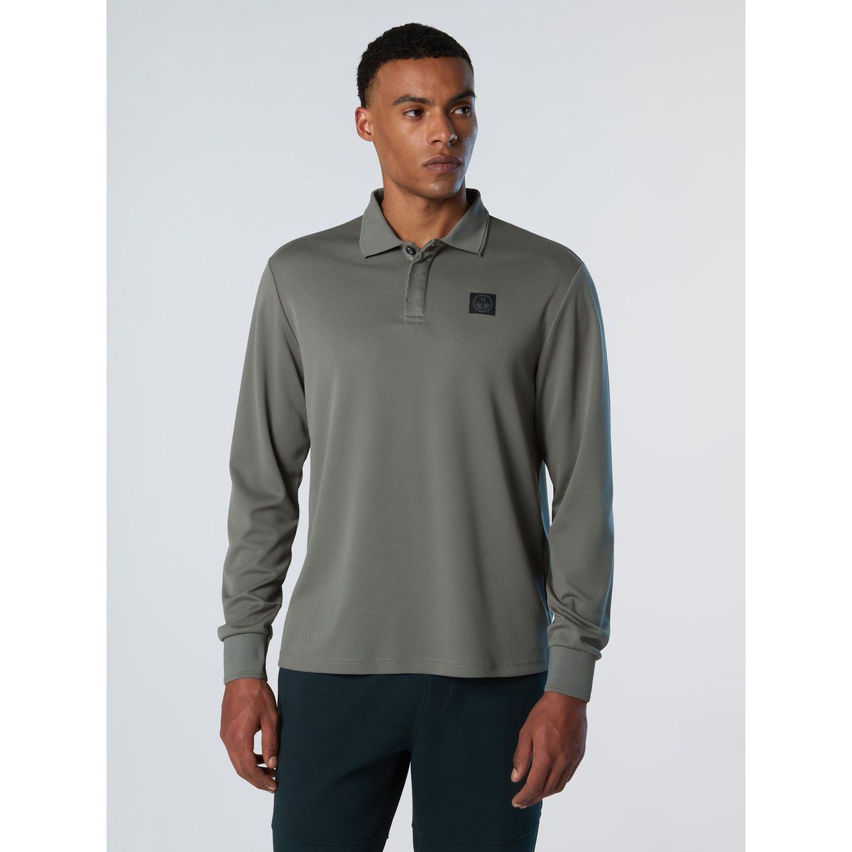 Coolmax Langarm Poloshirt