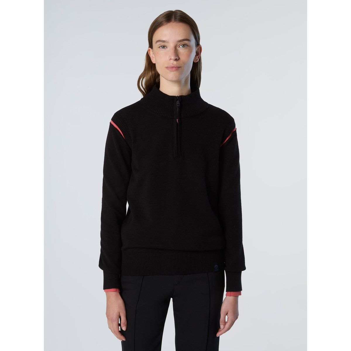 Milano Strick Stehkragen-Pullover