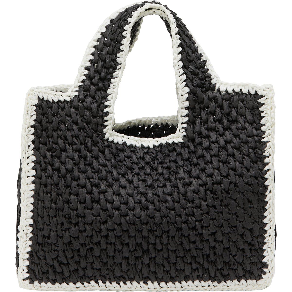 usha Handtasche Handtasche Frauen schwarz-weiß