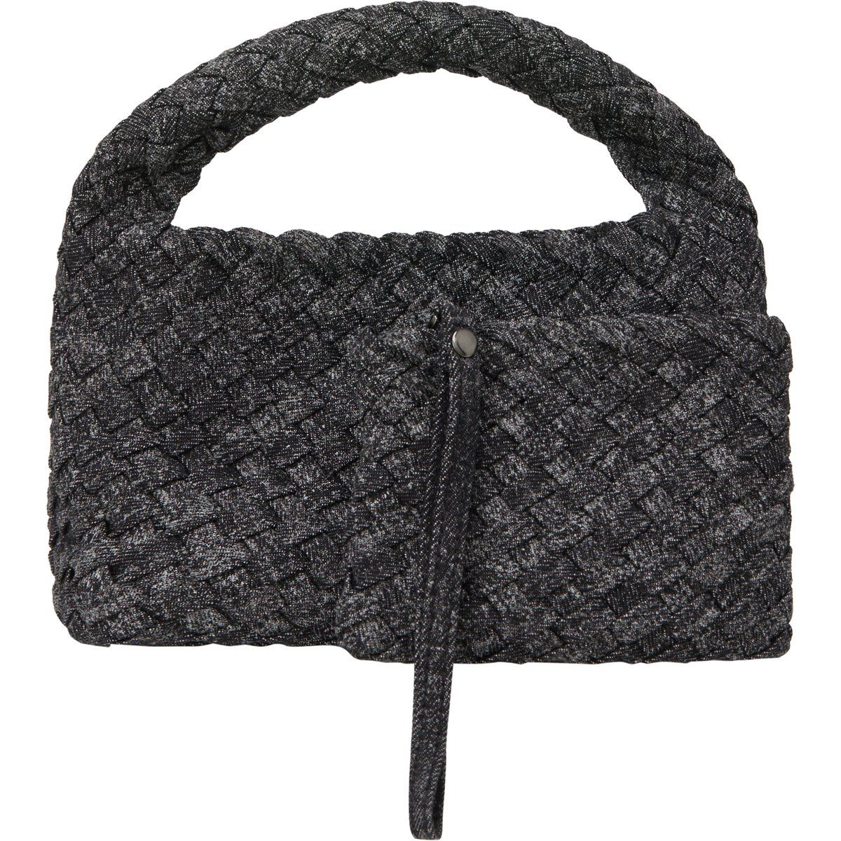Geflochtenes 2-in-1 Denim Handtaschen-Set