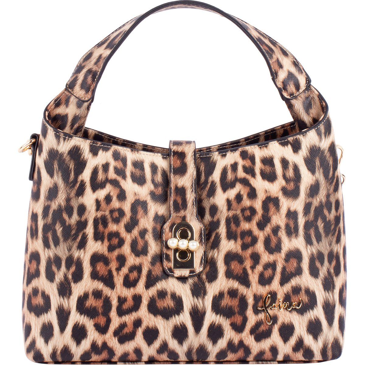 Faina Handtasche Damen Löwe